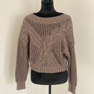 Express knitted sweater